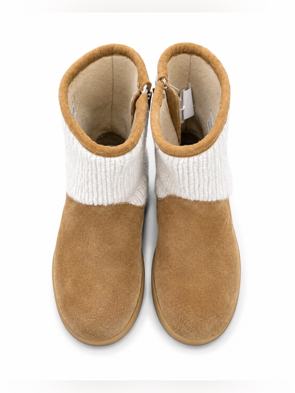 UGG Kids Ugg Boots. Sweater& Suede Material. Size 10. Good Condition